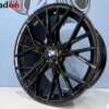 IMG_4228 19 Inch 5x112 811M Look Breed Set Velgen Hoogglans Zwarte Kleur
