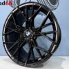 IMG_4229 19 Inch 5x112 811M Look Breed Set Velgen Hoogglans Zwarte Kleur