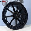 IMG_4235 21 Inch 5x112 Vorsteiner Look Velgen Set in Hoogglans Zwart