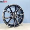 IMG_4866 18 Inch 5x112 RS4 Look Velgen Set Hoogglans Zwarte Gepolijst Kleur