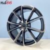 IMG_4867 18 Inch 5x112 RS4 Look Velgen Set Hoogglans Zwarte Gepolijst Kleur