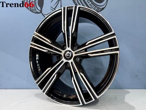 19 Inch 5x108 Volvo Ford R  Look Velgen Zwart Gepolijst