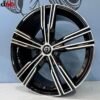 IMG_5478 19 Inch 5x108 Volvo Ford R Look Velgen Zwart Gepolijst