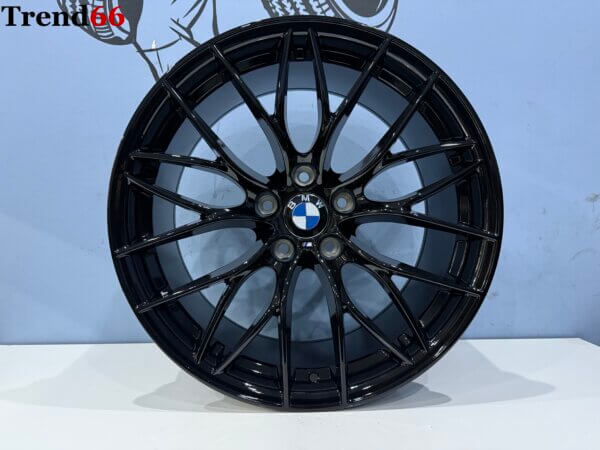 18" Inch Velgen 5x120 - Style 405M Look Glans Zwart