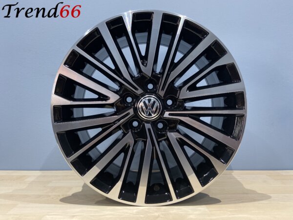 IMG_7149 18 Inch Velgen 5x120 - Vw Transporter Palmerston Look Verzwaard Hoogglans Zwart Gepolijst