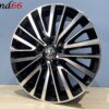 IMG_7150 18 Inch Velgen 5x120 - Vw Transporter Palmerston Look Verzwaard Hoogglans Zwart Gepolijst
