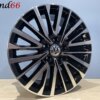 IMG_7151 18 Inch Velgen 5x120 - Vw Transporter Palmerston Look Verzwaard Hoogglans Zwart Gepolijst