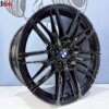 19 Inch 5x120 BREEDSET 951M Look Velgen in Hoogglans Zwart