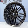 19 Inch 5x120 BREEDSET 951M Look Velgen in Hoogglans Zwart