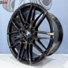 19 Inch 5x120 BREEDSET 951M Look Velgen in Hoogglans Zwart