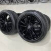 IMG_7816 17 Inch 5x100 Pretoria Look Velgen Set Hoogglans Zwarte Kleur