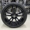 IMG_7817 17 Inch 5x100 Pretoria Look Velgen Set Hoogglans Zwarte Kleur