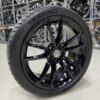 IMG_7819 17 Inch 5x100 Pretoria Look Velgen Set Hoogglans Zwarte Kleur