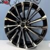 18inch 5x112 RS RF Look Velgen in Zwart Gepolijste kleur