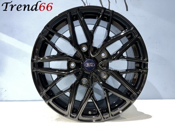 IMG_8613 18 Inch 5x160 Ford Transit Custom Verzwaarde Velgen Set Hoogglans Zwarte Kleur 2.7 3.1T