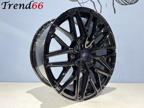 IMG_8615 18 Inch 5x160 Ford Transit Custom Verzwaarde Velgen Set Hoogglans Zwarte Kleur 2.7 3.1T