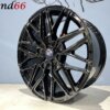 IMG_8618 18 Inch 5x160 Ford Transit Custom Verzwaarde Velgen Set Hoogglans Zwarte Kleur 2.7 3.1T