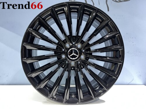 IMG_8868 19 Inch 5x112 Nieuwste Model AMG Look Velgen Hoogglans Glans Zwart