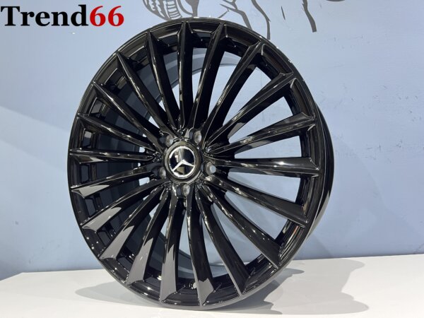 IMG_8869 19 Inch 5x112 Nieuwste Model AMG Look Velgen Hoogglans Glans Zwart