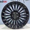IMG_8870 19 Inch 5x112 Nieuwste Model AMG Look Velgen Hoogglans Glans Zwart