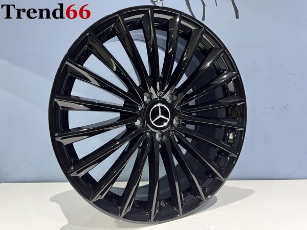 IMG_8871 19 Inch 5x112 Nieuwste Model AMG Look Velgen Hoogglans Glans Zwart