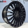 IMG_8872 19 Inch 5x112 Nieuwste Model AMG Look Velgen Hoogglans Glans Zwart