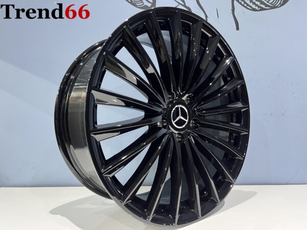 IMG_8872 19 Inch 5x112 Nieuwste Model AMG Look Velgen Hoogglans Glans Zwart