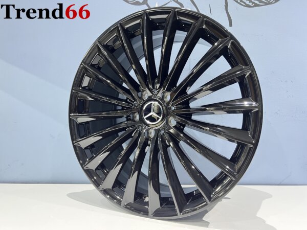 IMG_8873 19 Inch 5x112 Nieuwste Model AMG Look Velgen Hoogglans Glans Zwart