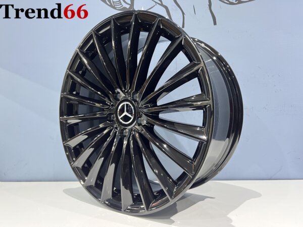 IMG_8874 19 Inch 5x112 Nieuwste Model AMG Look Velgen Hoogglans Glans Zwart