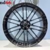 22 Inch 5x112 ABT Look Velgen Set in Hoogglans Zwart