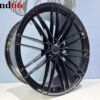 IMG_9033 22 Inch 5x112 Nieuwste model ABT Audi Look Velgen Set in Hoogglans Zwart