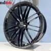 22 Inch 5x112 ABT Look Velgen Set in Hoogglans Zwart