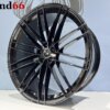 IMG_9035 22 Inch 5x112 Nieuwste model ABT Audi Look Velgen Set in Hoogglans Zwart