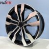 19 Inch 5x112 SUZUKA Look Velgen Set Hoogglans Zwart Gepolijste Kleur