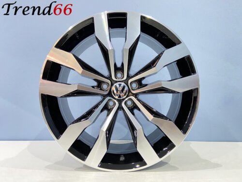 IMG_9130 19 Inch 5x112 SUZUKA Look Velgen Set Hoogglans Zwart Gepolijste Kleur