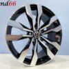 19 Inch 5x112 SUZUKA Look Velgen Set Hoogglans Zwart Gepolijste Kleur