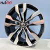 19 Inch 5x112 SUZUKA Look Velgen Set Hoogglans Zwart Gepolijste Kleur