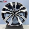19 Inch 5x112 SUZUKA Look Velgen Set Hoogglans Zwart Gepolijste Kleur