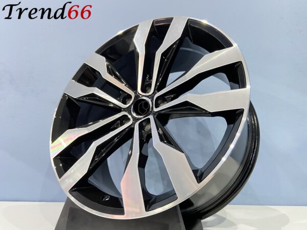 19 Inch 5x112 SUZUKA Look Velgen Set Hoogglans Zwart Gepolijste Kleur