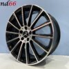 IMG_9157 18 Inch Velgen 5x112- Multispaak AMG Look Velgen Zwart Gepolijst