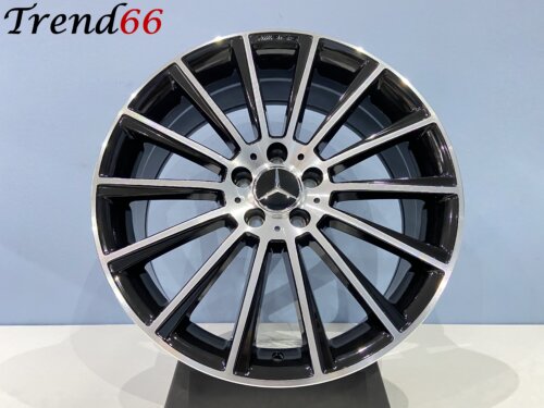 IMG_9161 18 Inch Velgen 5x112- Multispaak AMG Look Velgen Zwart Gepolijst