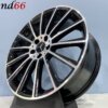 IMG_9162 18 Inch Velgen 5x112- Multispaak AMG Look Velgen Zwart Gepolijst