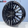 IMG_9193 18 Inch 6x120 Velgen Set Hoogglans Zwart Ford Transit Custom Vw Transporter 2025 + Axe Look