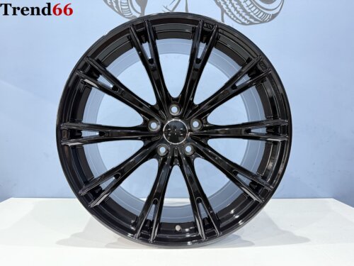 IMG_9502 19 Inch 5x112 - Velgen Set ABT Look in Hoogglans Zwart