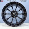 IMG_9591 18 Inch 5x100 2025 R Look Velgen Set Hoogglans Zwarte Kleur