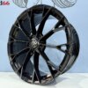 IMG_9596 18 Inch 5x100 2025 R Look Velgen Set Hoogglans Zwarte Kleur